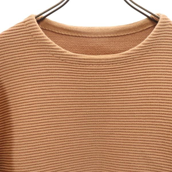 crepuscule made in Japan Long sleeve Cotton knit Cut 1 Beige Women Used