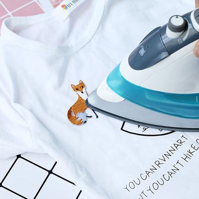 Iron On Fox Embroidery Trim Apparel Fabric Sewing Accessories Patch