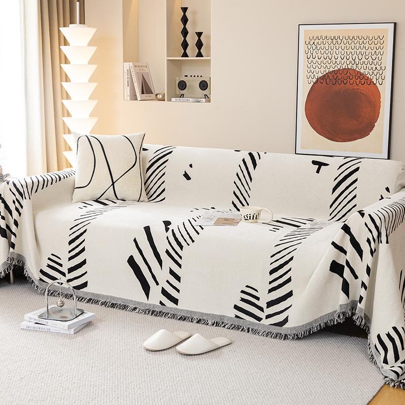 Four Seasons Universal Sofa Towel Chenille Simple Fashion Non-slip Sofa Cover Cloth Cushion Dust Cover