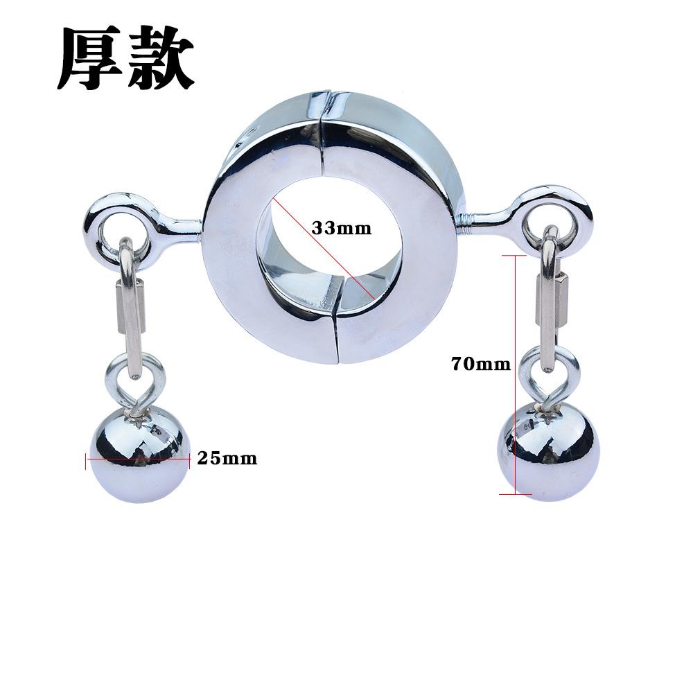 2020 New Adult Sex Toys Men's Penis Ring Horseshoe Ring JJ Ring Metal