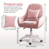 Computer Chair Bedroom Swivel Chair Comfortable Sedentary Girls Makeup Chair Dormitory Student Seat Chair Home Swivel Chair