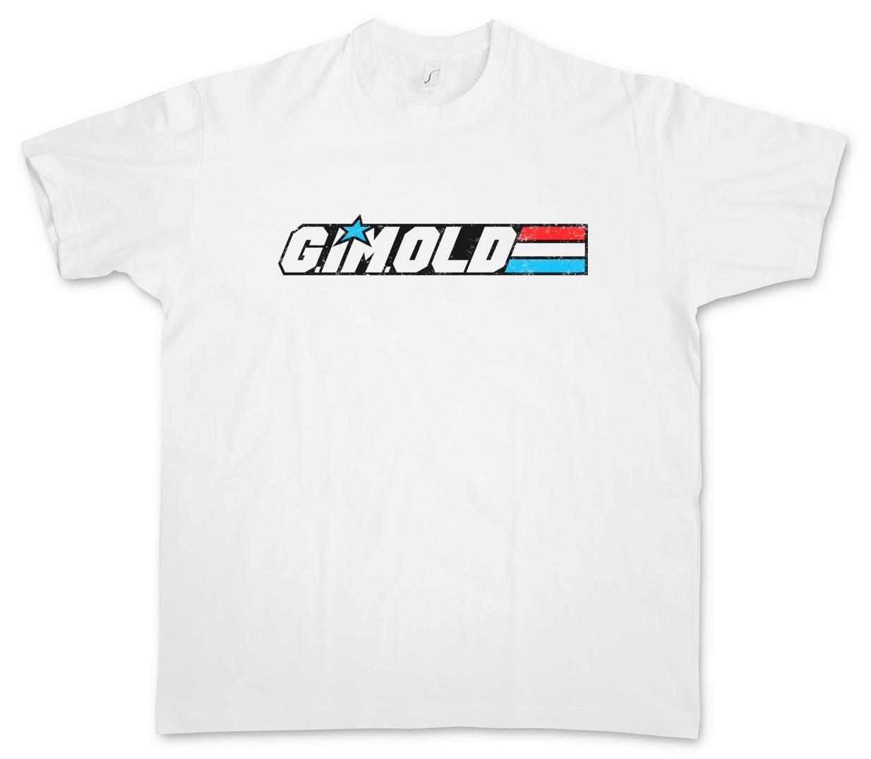G I M OLD II T-Shirt Gi Fun Joe Grandfather Opa Grandpa Gift G.I. S