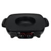 1800W 2 IN 1 220V Home Hotpot Barbecue Hot Pot Electric Griddles Electric Grills Pot Non-Stick BBQ Griddle Home Hotpot Baking Plate