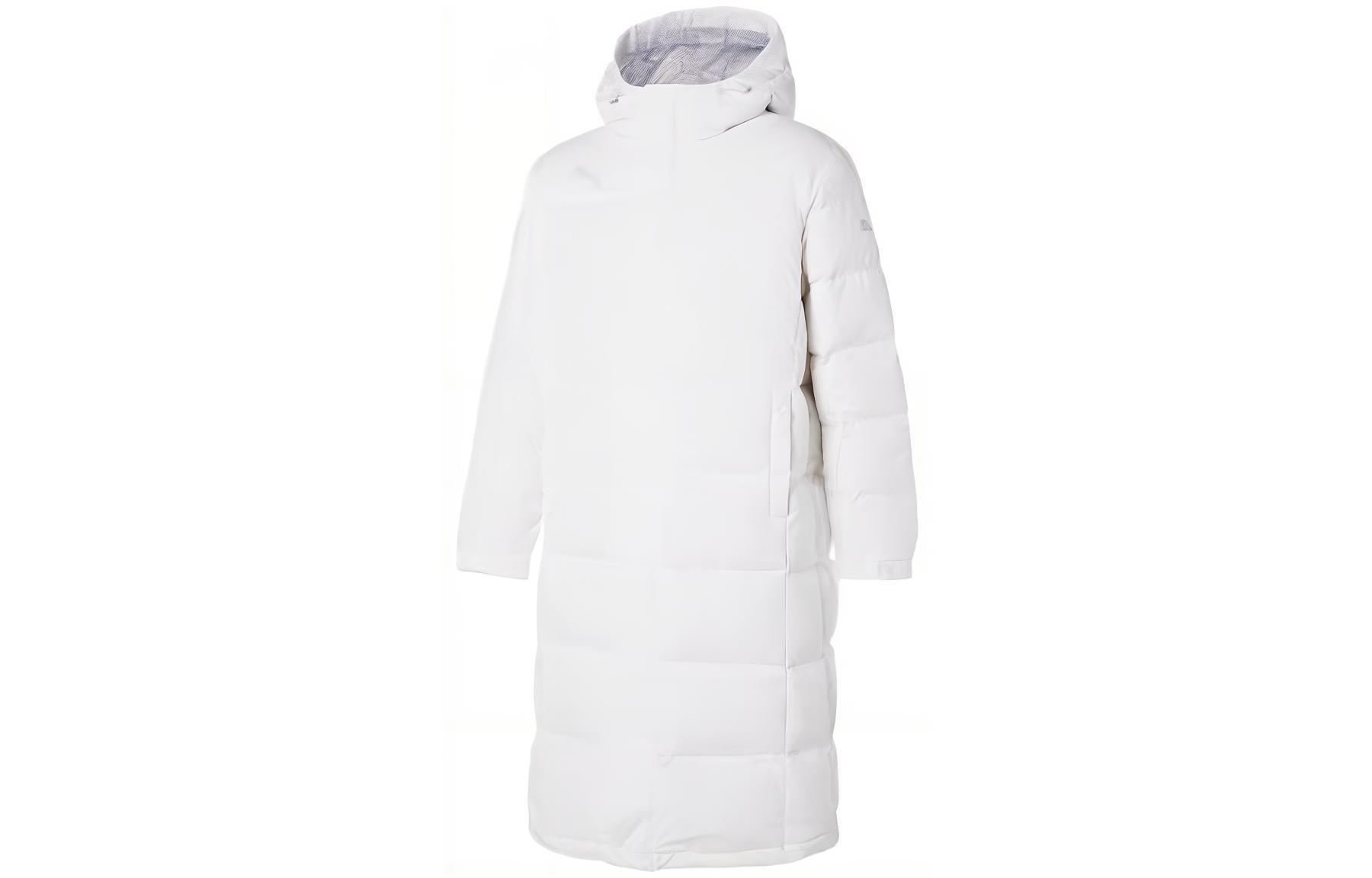 PUMA Down Jackets Unisex White Hooded Thickened Other 932547-02 XL