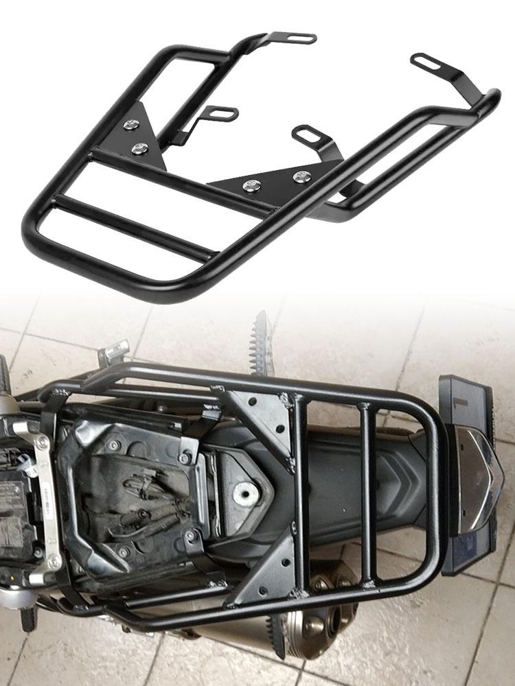 BMW R nineT Rear Luggage Rack: Modified Grab Handle, Extended & Thickened Tail Rack for Tail Box/Bag.