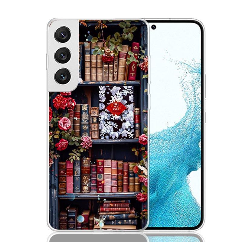 Иллюстрация «Читать книги» Чехол для телефона «Чтение» Для Samsung Galaxy S26 S25 Edge S24 S23 FE S22 Ultra S21 Plus S20 + Чехлы Cover Coqu Samsung S23 FE