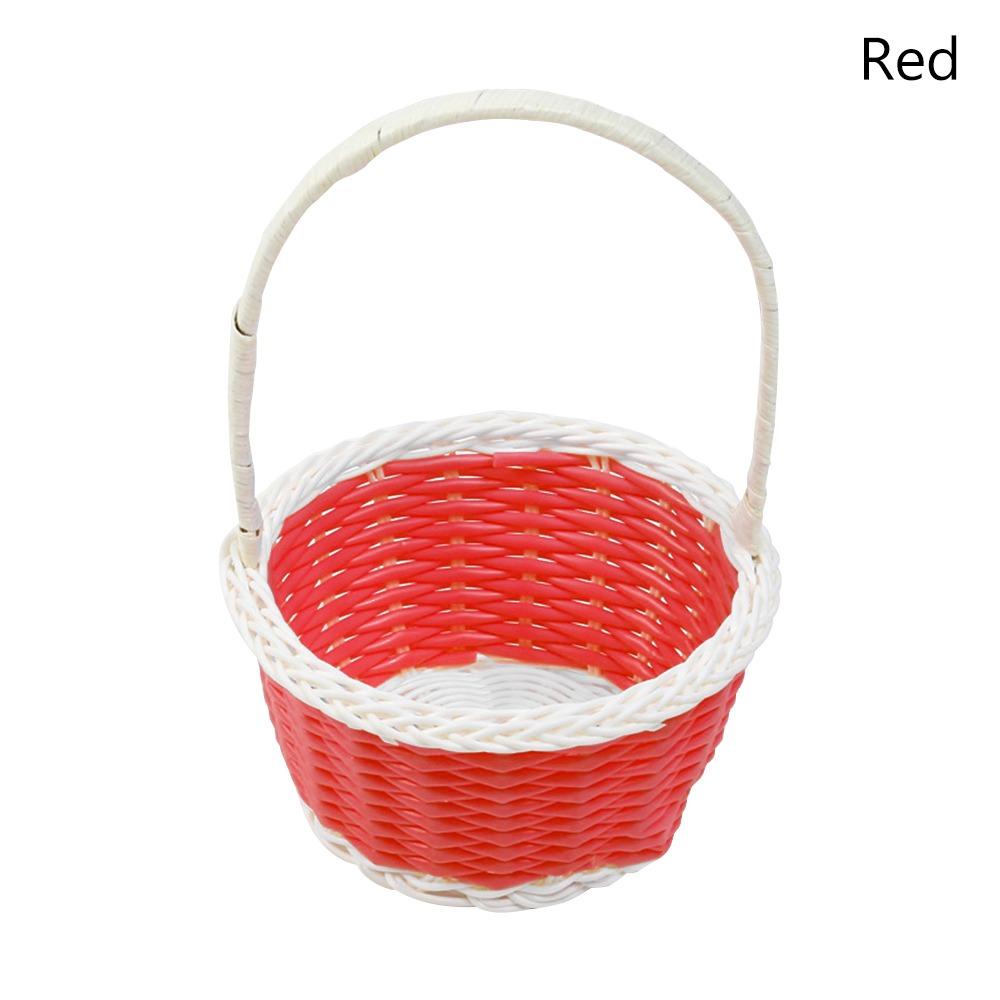 Plastic Vine Storage Baskets Shopping Storage Hamper Basket  For Plant Home Wedding