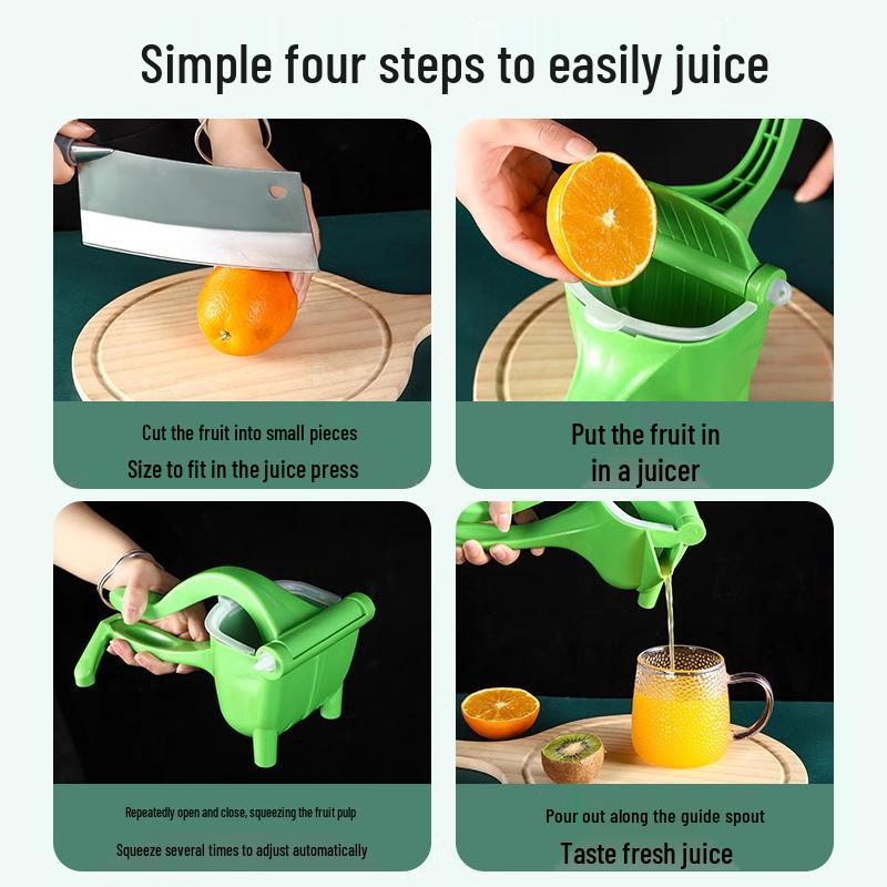 Compact Manual Multifunctional Lemon and Fruit Juicer