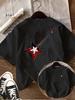 Star Shape Electric Guitar Graphic T Shirt Women Rock Music Print Tee Y2K Harajuku Casual Short Sleeve Loose Summer Top Vintage