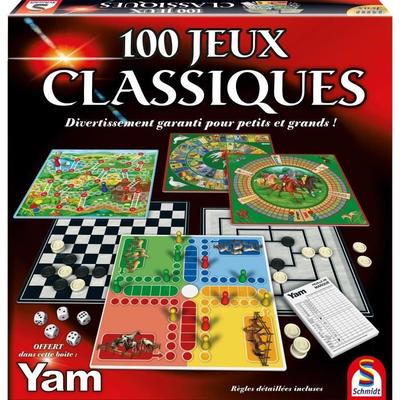 100 Classic Board Games, SCHMIDT SPIELE, Enjoy 100 Classic Games In This Complete Box Set!