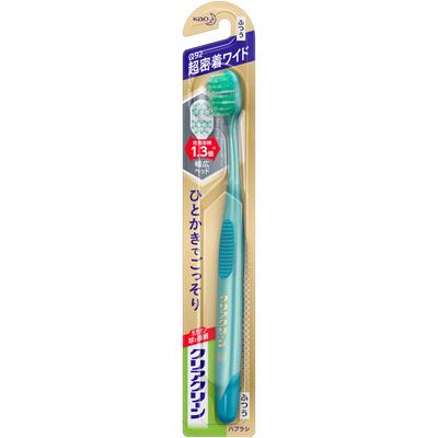 CLEAR CLEAN Zahnbürste, breit, für die Zahnzwischenräume, "Ordinary" 1St. Zahnbürsten zur Kariesvorbeugung Bürsten Sie mit den Borstenspitzen sanft in kleinen