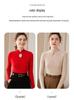 Women's Cashmere Knit High Collar Frog Button Top - Autumn/Winter Pullover, Slimming & Flattering