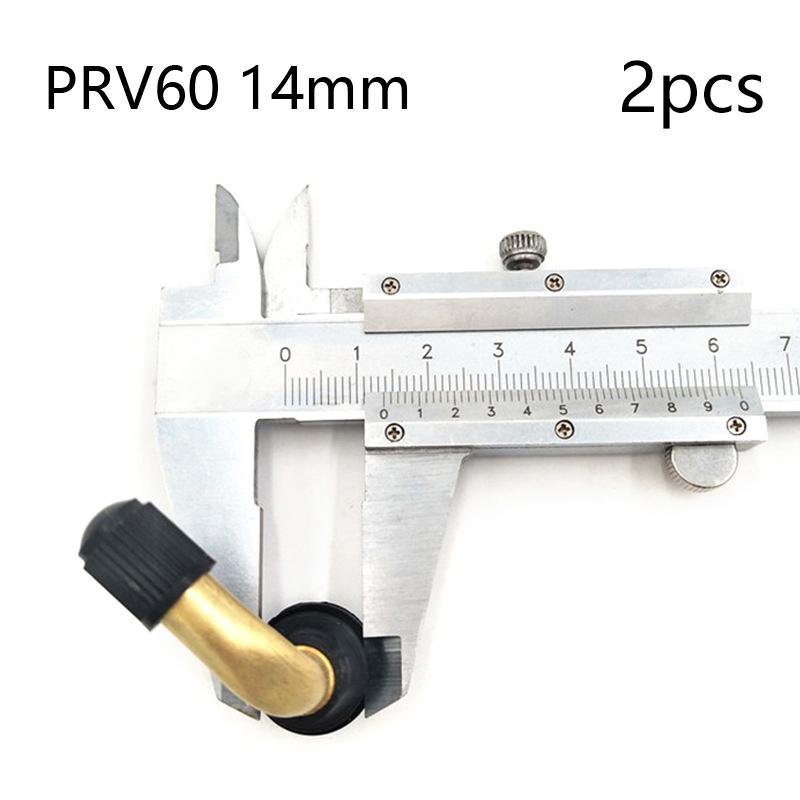2 Stück Pvr 70/60/50/40 Motorroller Snap-In/Schraub-Metall-Reifenventil 90-Grad-Gummi-Winkelventil Moto Elektroroller Fahrrad