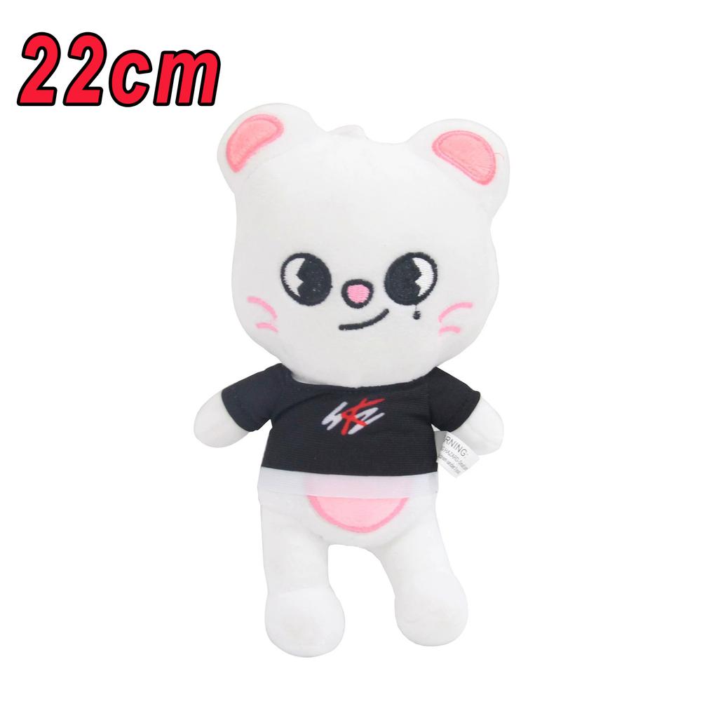 Skzoo Keychain Plush Kawaii Teddy Skzoo Keychain Plush Cartoon Stuffed Animal Doll Kawaii Toys Room Decor Children Gift