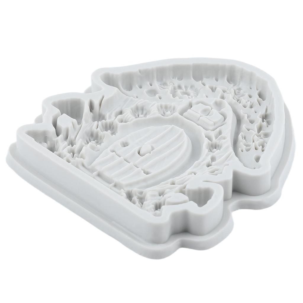Fairy Doors Silicone Molds Mushroom House Fondant Mold Cake Decorating Tools Cupcake Topper Chocolate Candy Craft Gum Paste Polymer Clay