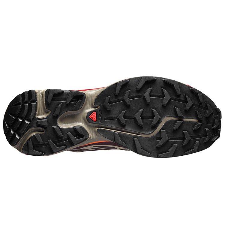 SALOMON XT-6 Adv Trendy Trail Running Low Top Outdoor Functional Shoes Unisex Shoes Brown 412636