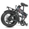 Maxturn Polaris Vikbar Vuxen Elcykel med 250W Motor 48V13Ah Batteri 20-tums Terrängdäck Perfekt för Stadspendling och Utomhuscykling
