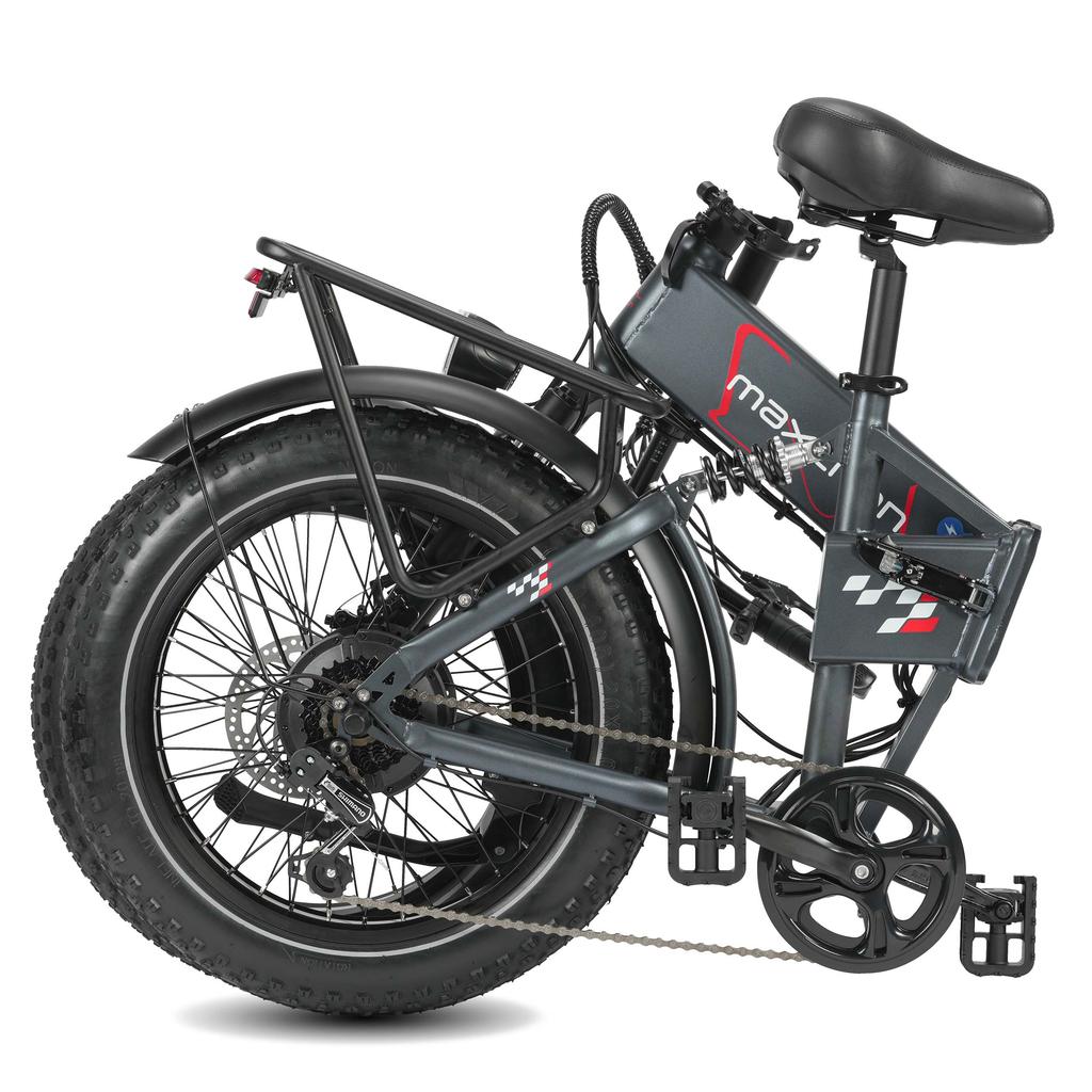 Maxturn Polaris Vikbar Vuxen Elcykel med 250W Motor 48V13Ah Batteri 20-tums Terrängdäck Perfekt för Stadspendling och Utomhuscykling