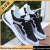 2025 Trendy Men's Mesh Breathable Running Shoes - Height-Increasing, Casual White Dad Sneakers