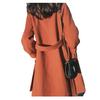 Autumnal and Wintertime Mid-length Hepburn-style Woolen Coat for Women, Cashmere-like Woolen Coat and Windbreaker