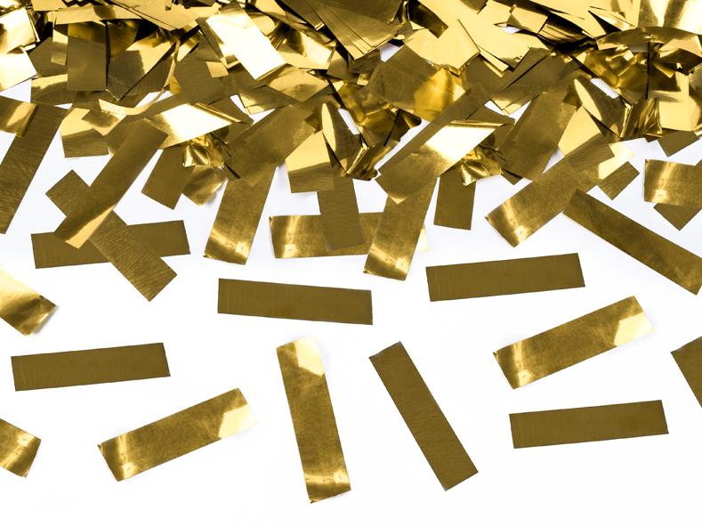 Confetti Shooter with Gold Stripes 28cm