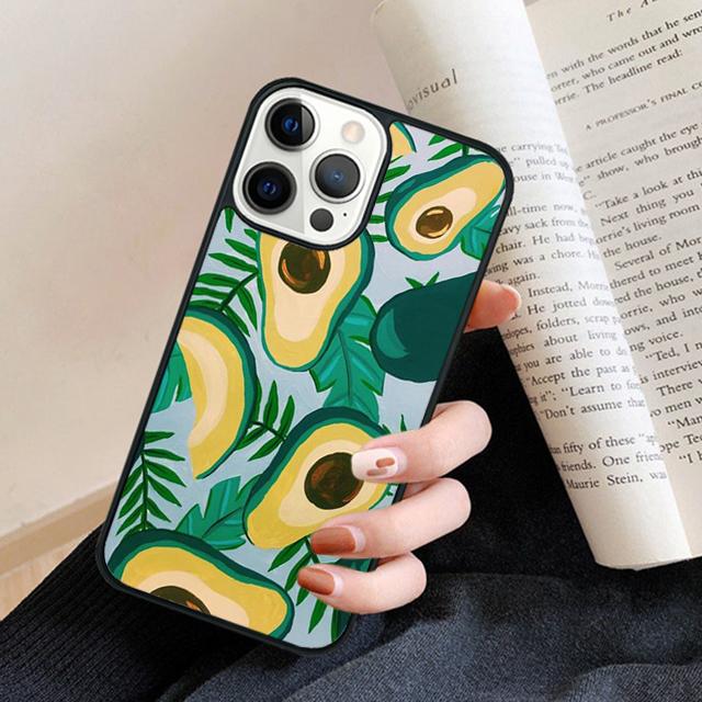 

avocado Pattern phone Case Cover For iPhone 17 Air 16 15 14 Plus for apple 16 11 12 13 Pro Max coque iPhone 13