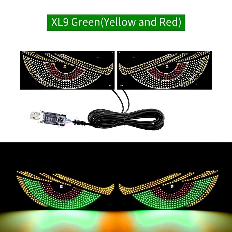 

Devil s Eye RGB Car Sign Rogrammable Flexible LED Screen Matrix Panel Night Light for Store Hotel Bar/Truck Accessor