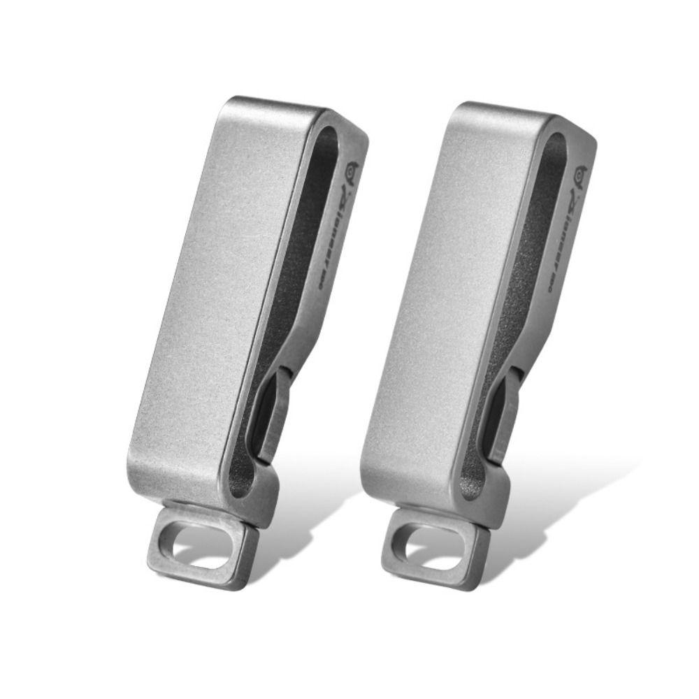 Lightweight Carabiner Hook Clip EDC Waist Belt Car Key Ring Portable Waist Belt Buckle  Outdoor