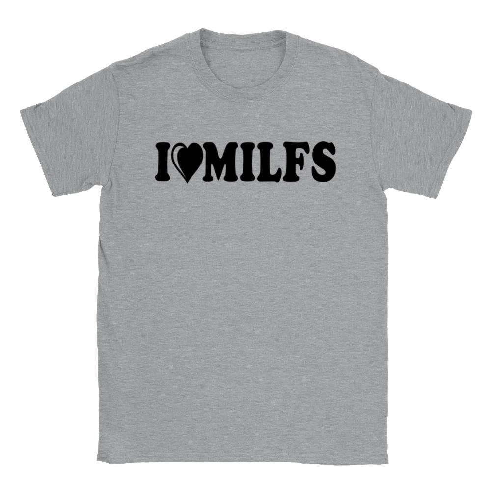 I Love MILFS - Classic Unisex Crewneck T-shirt XL