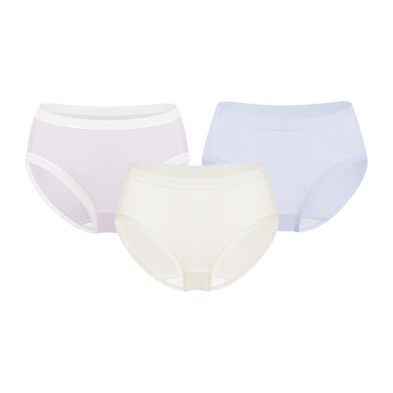 Cottonsmith Women's High-Elastic Antibacterial Cotton Briefs