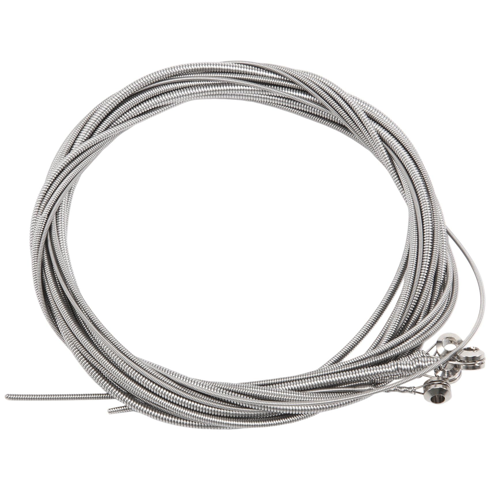 Dovhmoh 4 шт. Нержавеющая сталь Бас Посеребренные Аксессуары для Бас-гитары Струны, Калибр,