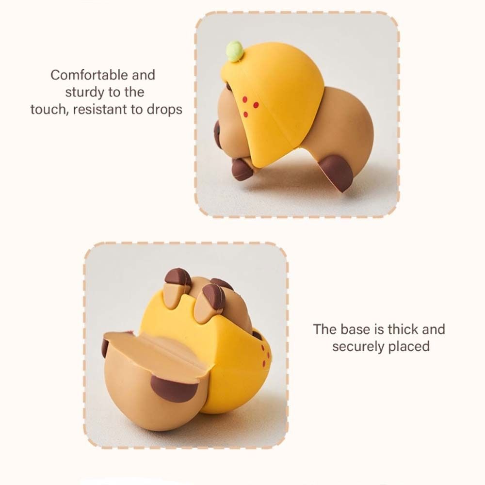 Navigator Screen Computer Monitor Decor Office Ornament Capybara Ornament Model  Center Console