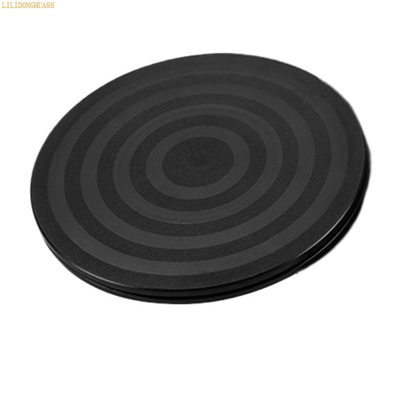 K1AE 360 Degree Rotating Craft Turntable Base for Sculpting Pottery Modeling and Photography PP Material Steel Ball Structure