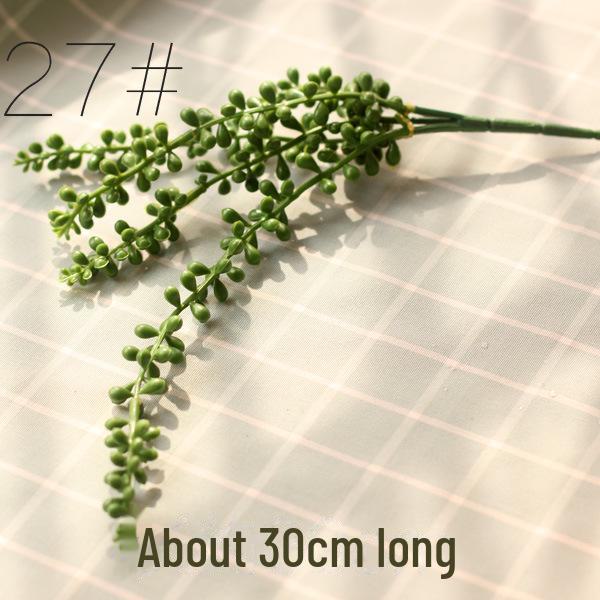 Realistic Fake Succulent Plants for Indoor & Outdoor Wall Decor