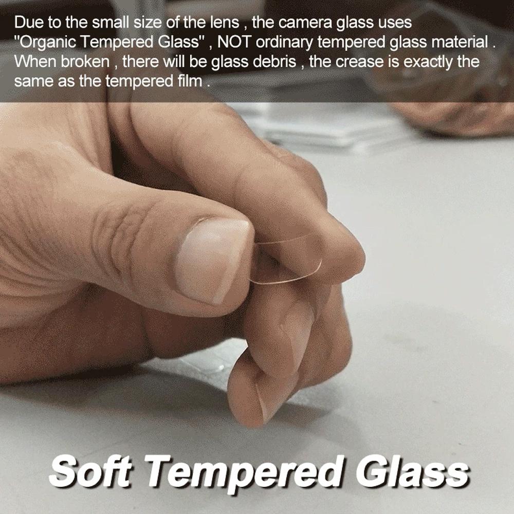 3 Set Soft Glass Camera Protector for Poco M6 M8 X8 Pro Max X6 F6 X7 F7 Pro F8 F9 Ultra 5G M7 4G PocoX7 X7Pro F9Pro HD Lens Film 4