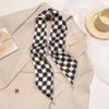 Multifunctional French Flower Hair Band Headwear Scarves 6.5cm*90cm