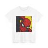 Unisex Comic Style Spiderman T-Shirt - Vintage Superhero Graphic Tee - Classic Comic Spiderman Portrait Streetwear Shirt