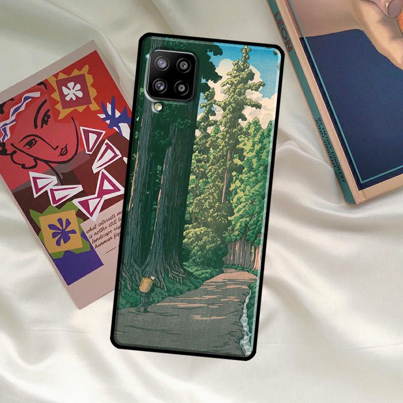Japanese Ukiyoe Case For Samsung Galaxy A06 A16 A56 A36 A26 A54 A34 A14 A52 A32 A12 A13 A33 A53 A15 A35 A55