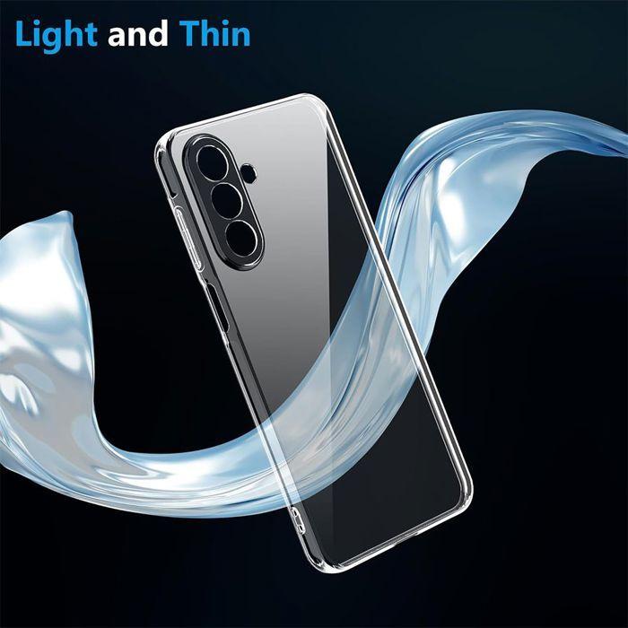 Coque de Protection - BOOLING - Samsung Galaxy A17 4G/5G - Silicone Souple - Antichoc - Transparent