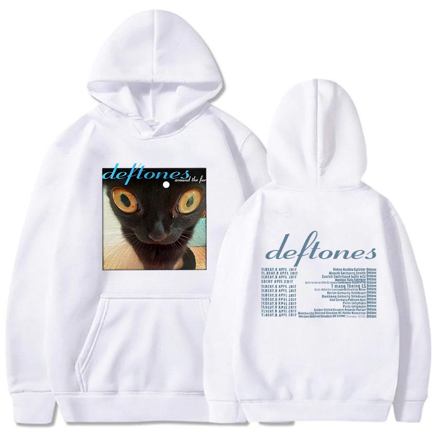 Deftones Hoodie for Autumn/Winter Fashion Comfortable Sweatshirts with Hooded Harajuku Clothing Ropa Hombre Retro Soft Pullovers