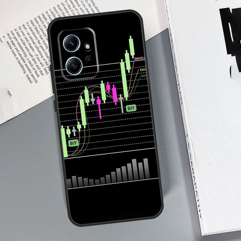 Day Trading Day Trader Case For Xiaomi Redmi Note 13 11 10 12 14 15 Pro Plus Cover For Redmi 15 15C 14C 10C 13C 12C