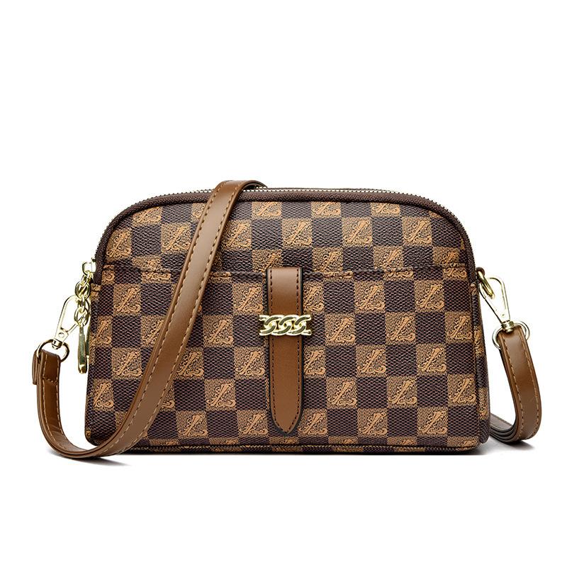 Fashionable and Retro Middle-aged Mother Bag A Small Crossbody Bag for Women