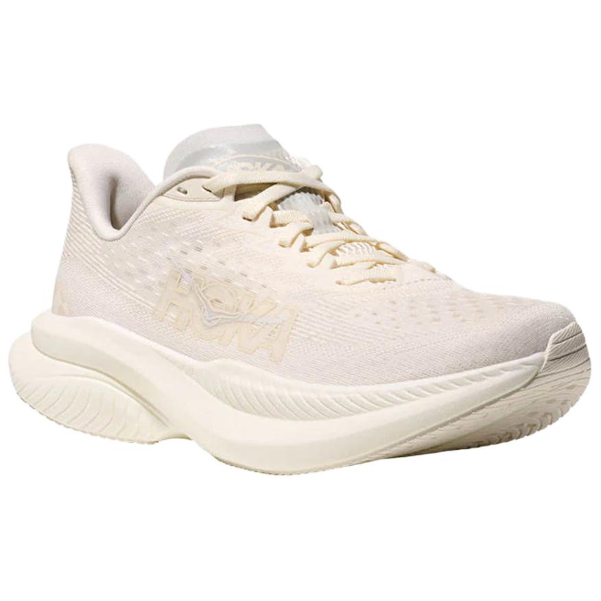 HOKA  Mach 6 Alabaster Cosmic Grey Women Sneakers Cream 1147810-AMC