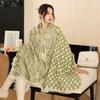 Autumn and Winter Scarf Women's New Cashew Nut Polka Dots Thickened Warm Scarf Imitation Cashmere Shawl Dual-purpose Versatile