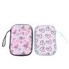 Heart Butterfly Headphone Data Cable Storage Bags Charger Power Bank Rectangular Box Zipper Bag Pocket Pouch