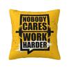 Get Up And Go Harder Than You Did Yesterday Cushion Cover  cm Soft Bodybuilding Gym Throw Pillow Case Sofa Pillowslip
