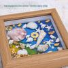 Kit Pittura con Cornice Texturizzata a Conchiglie 3D da Spiaggia - Ornamento Creativo e Regalo di Capodanno