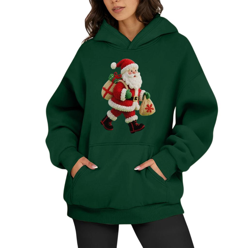 Sweats à capuche surdimensionnés pour femmes, sweats à capuche en polaire, chemises à manches longues, pulls, vêtements d'automne avec poche