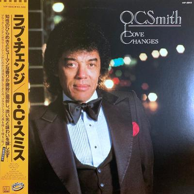LP Record O.C. SMITH  Love Changes VIP6843PROMO MOTOWN 1982 Japan SoulFunk Used