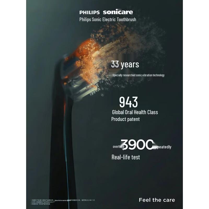 Philips DiamondClean 9 Series Pro AI Sonic Electric Toothbrush CN Plug (adapter Included)